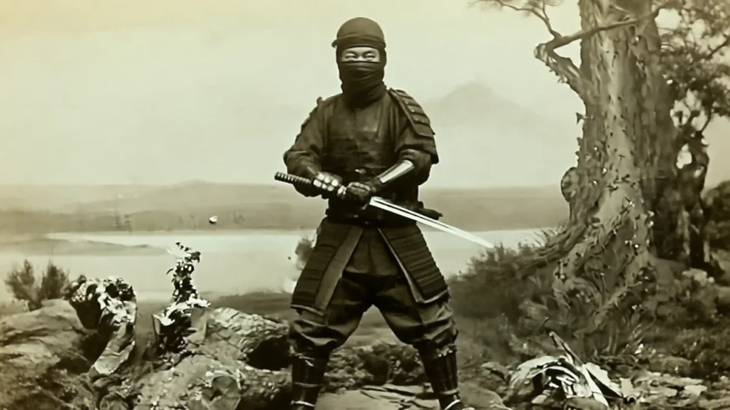 نینجا در حالت رزمی